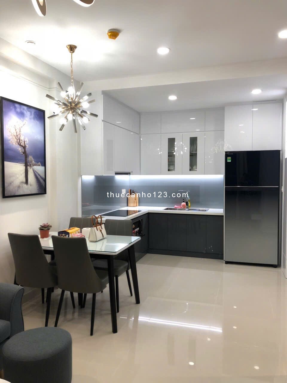 Trống sẵn 2 phòng ngủ view thành phố, Nội thất hiện đại, giá 19 triệu, tại The Sun Avenue - Ảnh 2