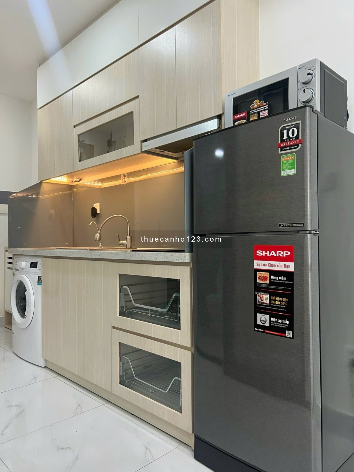 Cho thuê căn hộ studio full nội thất tại CC Masteri Millennium chỉ 14tr/tháng - Ảnh 4