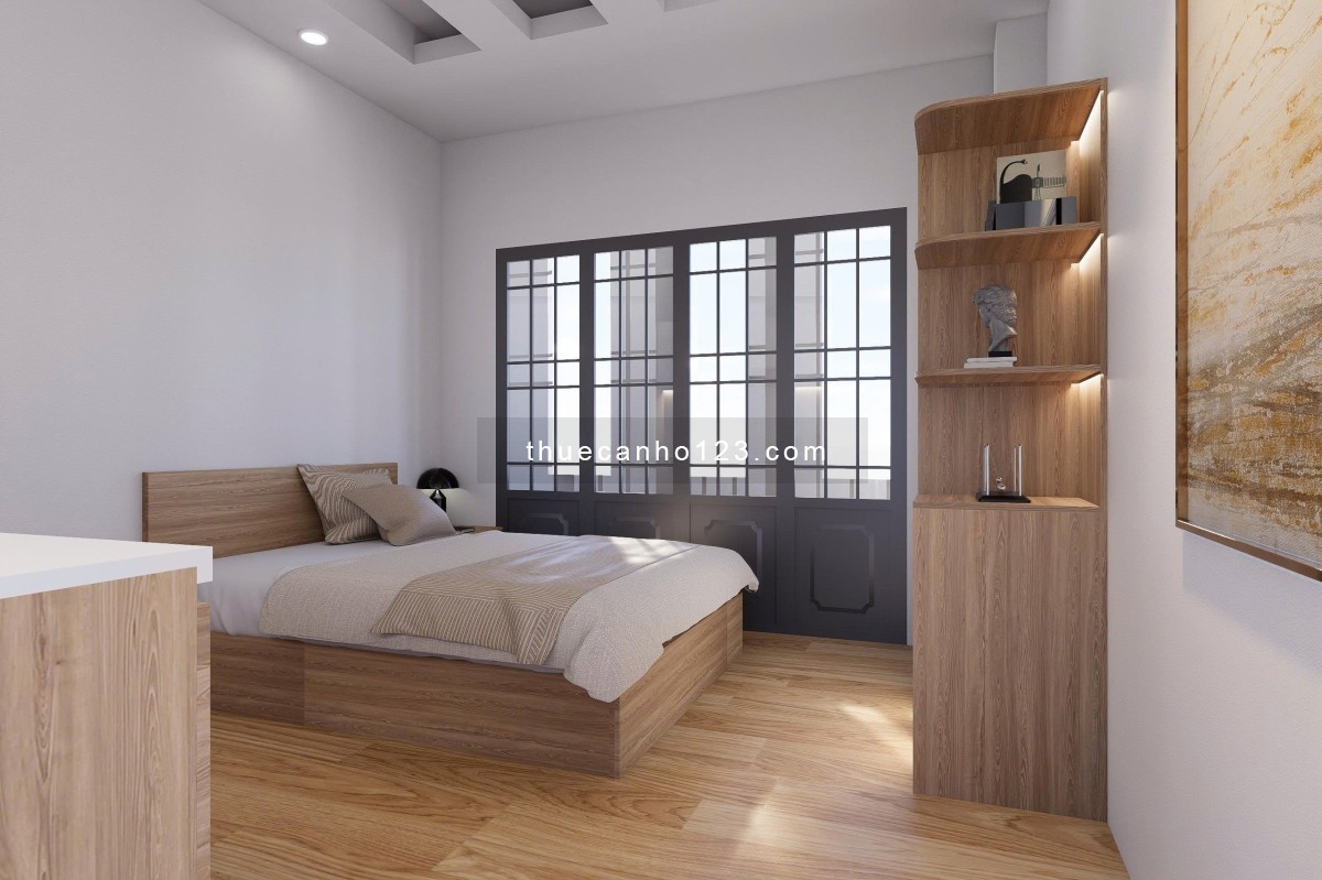 Cho Thuê Căn Hộ Studio Ban Công Full Nội Thất View Landmark - Ảnh 1