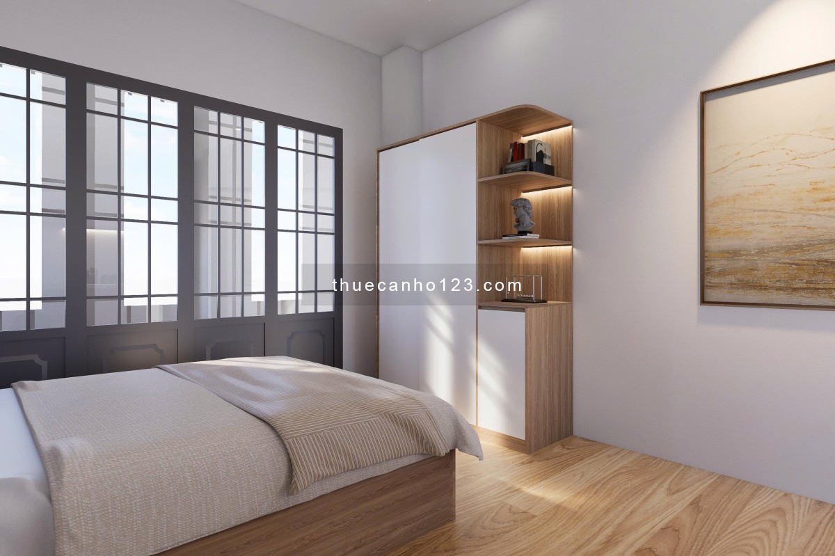 Cho Thuê Căn Hộ Studio Ban Công Full Nội Thất View Landmark - Ảnh 4