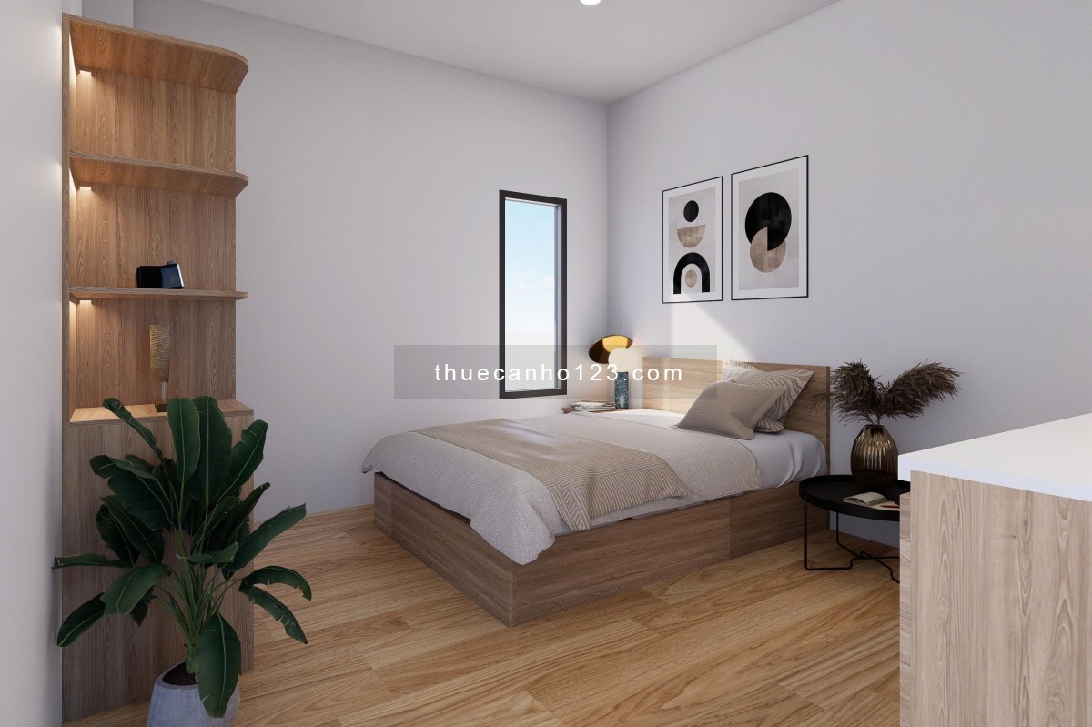 Cho Thuê Căn Hộ Studio Ban Công Full Nội Thất View Landmark - Ảnh 2