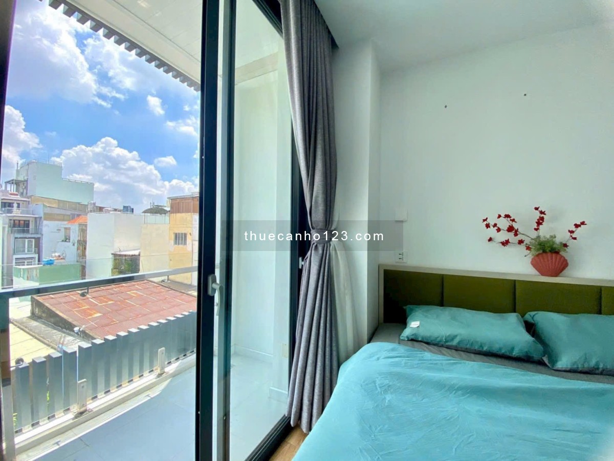 Căn hộ 40m2 full nội thất ban công ngay Nơ Trang Long - Bình Thạnh gần chợ Bà Chiểu giáp Quận 1,3 - Ảnh 2
