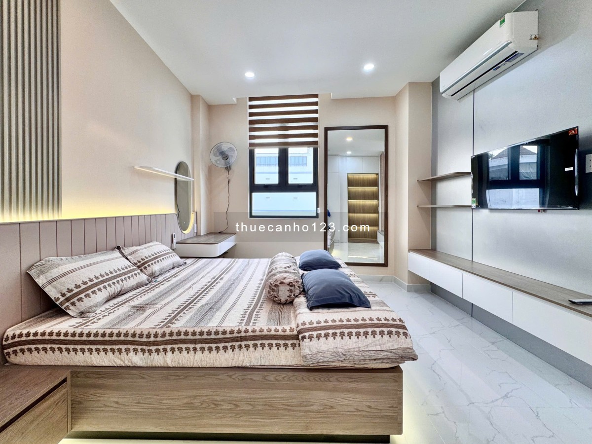 Căn hộ studio/1PN sang – Mới 100% – Thang máy – Ban công gần Công viên Lê Thị Riêng, tiện đi sân bay - Ảnh 1