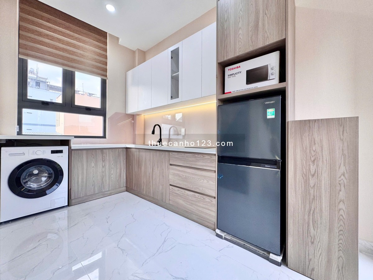 Căn hộ studio/1PN sang – Mới 100% – Thang máy – Ban công gần Công viên Lê Thị Riêng, tiện đi sân bay - Ảnh 7