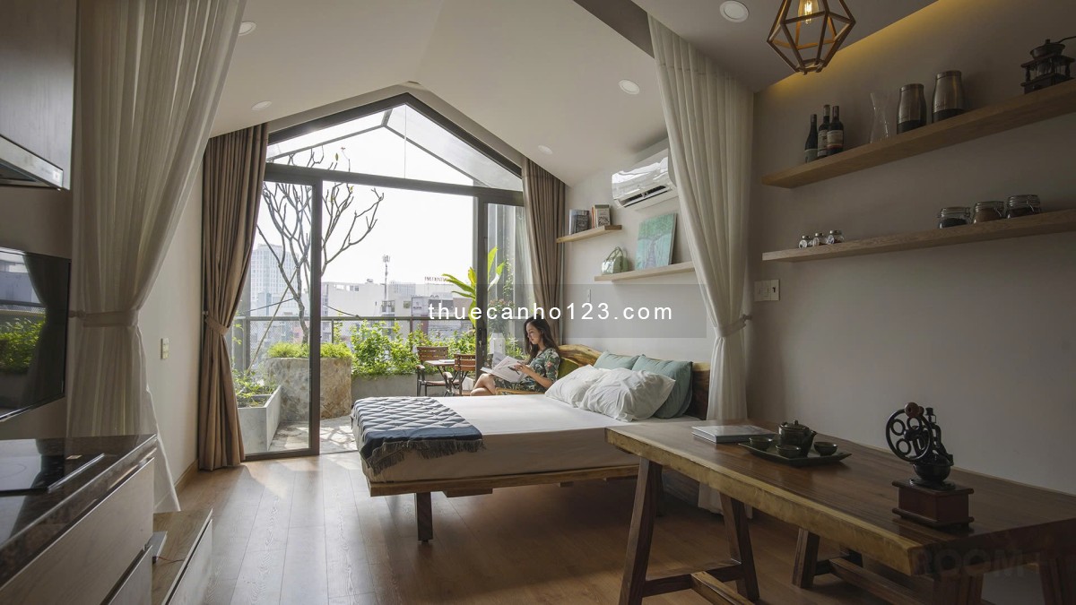 Cho Thuê Căn Hộ Full Nội Thất Cao Cấp - View Sáng Sủa - 55m2 - Ngay Cầu Công Lý - Lý Chính Thắng - Ảnh 1