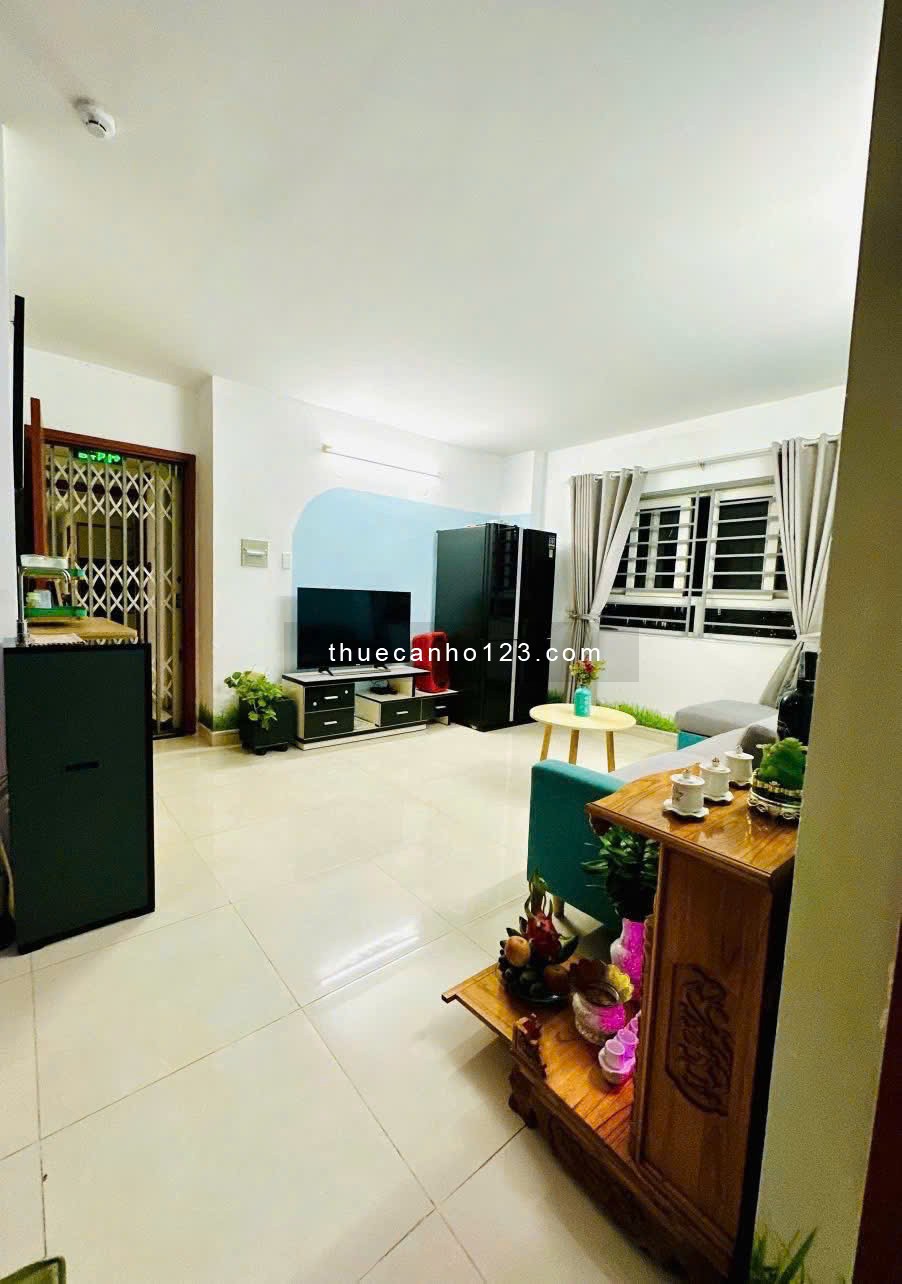 Chung cư SG Tower, Thoại Ngọc Hầu, TP: 65m2, căn góc, nhà mới 8tr/th, 2PN - Ảnh 3