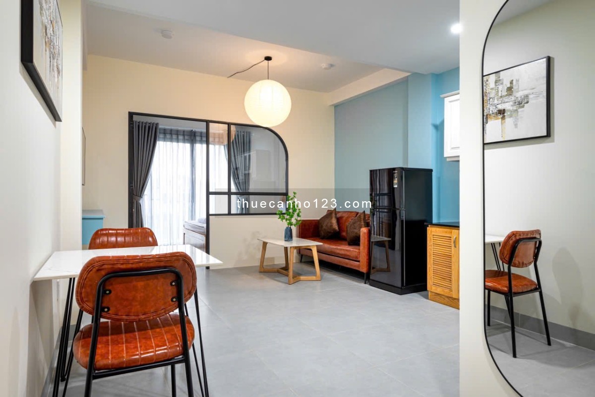 Căn hộ 1pn ban công máy giặt riêng tủ đồ lớn gần cv Hoàng Văn Thụ, sân bay Tân Sơn Nhất Tân Bình - Ảnh 2
