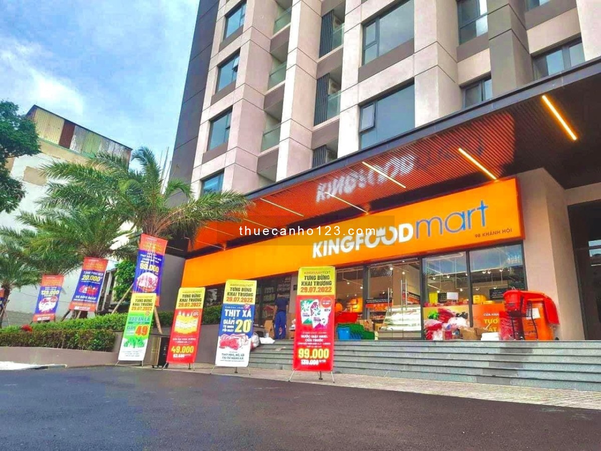 Cho thuê chung cư Vĩnh Hội Q4 - 2pn 2wc 70m2 - Nội thất cao cấp giá 19tr - VIEW PHÁO BÔNG. Ở LIỀN - Ảnh 2