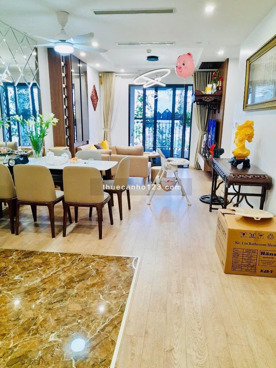 Cho thuê căn hộ FLORENCE 3 ngủ, full đồ, Tầng trung – thoáng mát, 16,5tr/1th - Ảnh 1