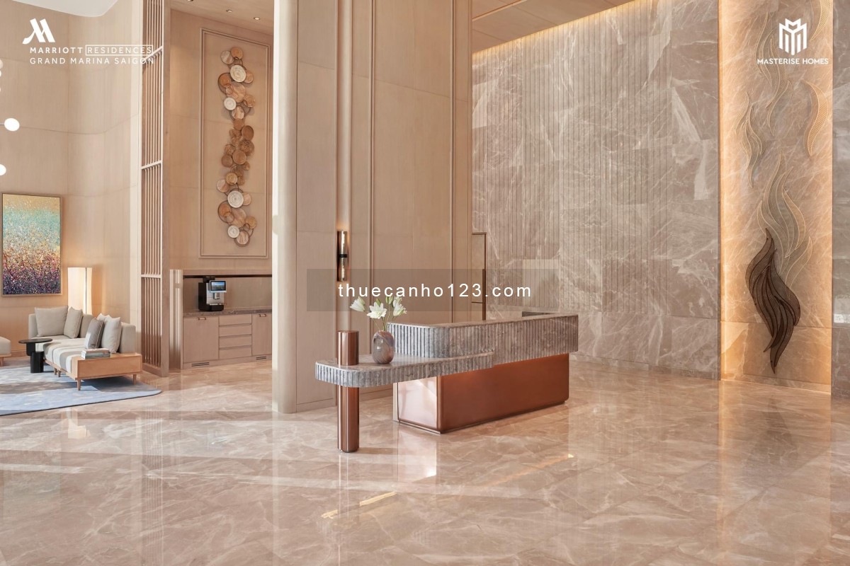 Cho thuê gấp CC Grand Marina Saigon, giá rẻ 60 triệu, 88m2, 2PN, 2WC, Full NT ! - Ảnh 1