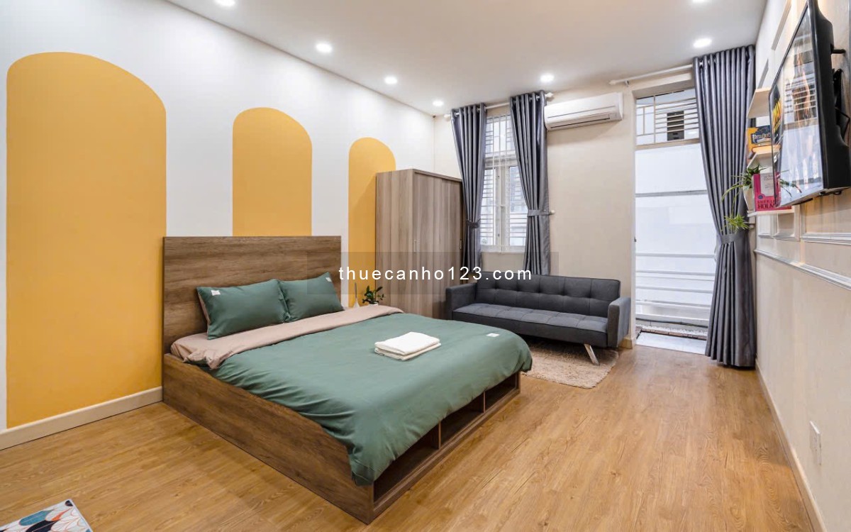 Cho thuê căn hộ 1PN - Nguyễn Văn Mai, P 2, Tân Bình - 3–5 phút ra sân bay - Ảnh 1
