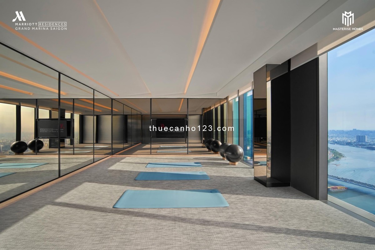 Cho thuê gấp CC Grand Marina Saigon, giá rẻ 60 triệu, 88m2, 2PN, 2WC, Full NT ! - Ảnh 3