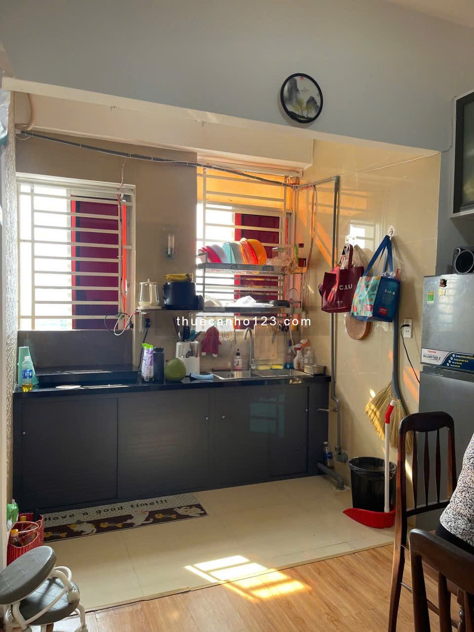 Chung cư Phan Văn Hơn, Q12, 65m2, 2p ngủ, nhà trống, 6triệu - Ảnh 1