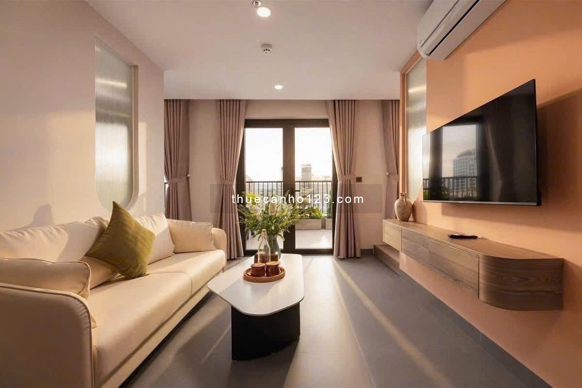 Cho thuê căn hộ 1 phòng ngủ full nội thất, máy giặt riêng Trần Hưng Đạo, Quận 1 - Ảnh 1
