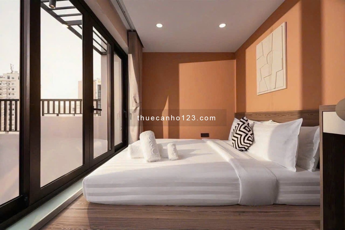 Cho thuê căn hộ 1 phòng ngủ full nội thất, máy giặt riêng Trần Hưng Đạo, Quận 1 - Ảnh 2