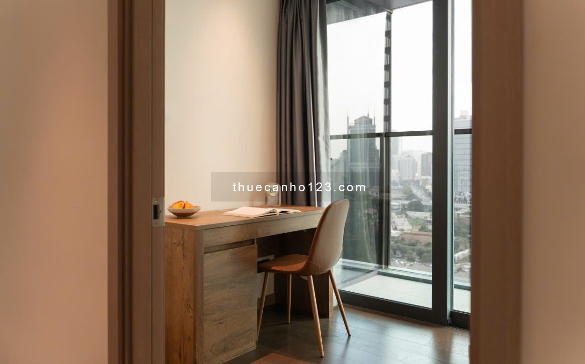 Cho thuê CC Grand Marina Marriott 75tr, 72m2, 1PN+1, full NT, View trực diện sông, bao đẹp, Q1 ! - Ảnh 5