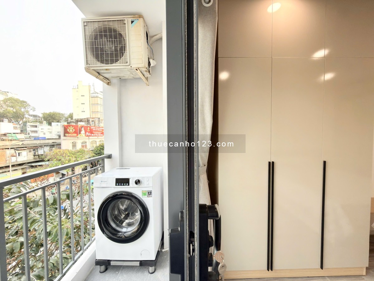 Cho Thuê Căn 1 Phòng Ngủ Full Nội Thất Ban Công Có Thang Máy Gần Nowzone, cầu Nguyễn Văn Cừ Quận 1 - Ảnh 9