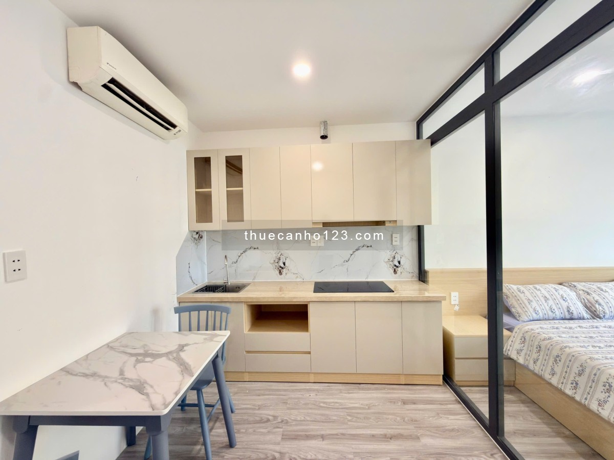 Cho Thuê Căn 1 Phòng Ngủ Full Nội Thất Ban Công Có Thang Máy Gần Nowzone, cầu Nguyễn Văn Cừ Quận 1 - Ảnh 2