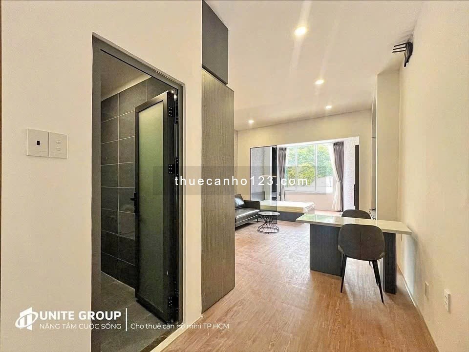 Căn hộ studio ban công full nội thất rộng 40m2 gần cv Hoàng Văn Thụ, Lăng Cha Cả, quận Tân Bình - Ảnh 1