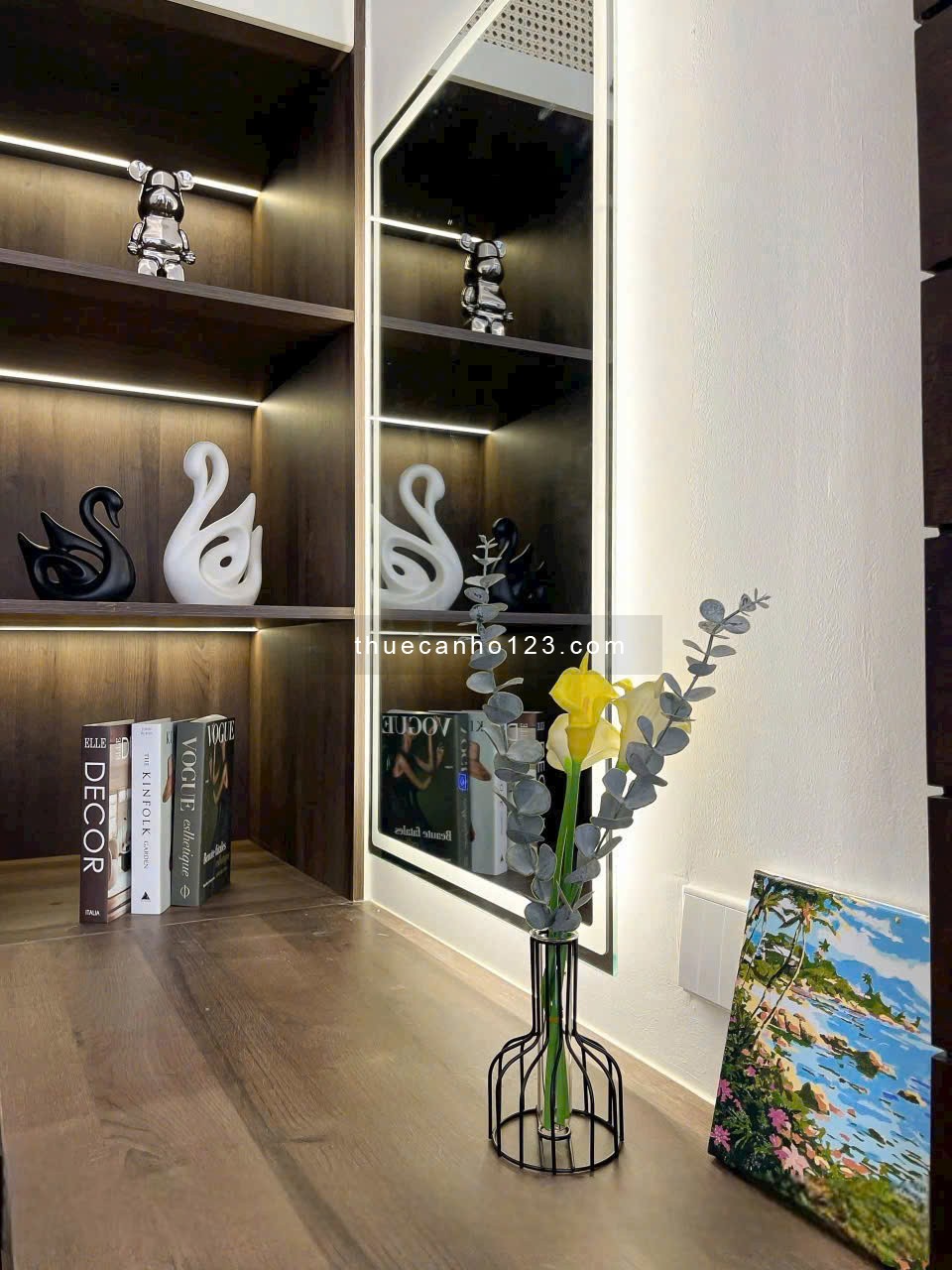 CHO THUÊ CĂN HỘ 2PN CELESTA RISE 85m2 full nội thất nhà đẹp như hình - Ảnh 6