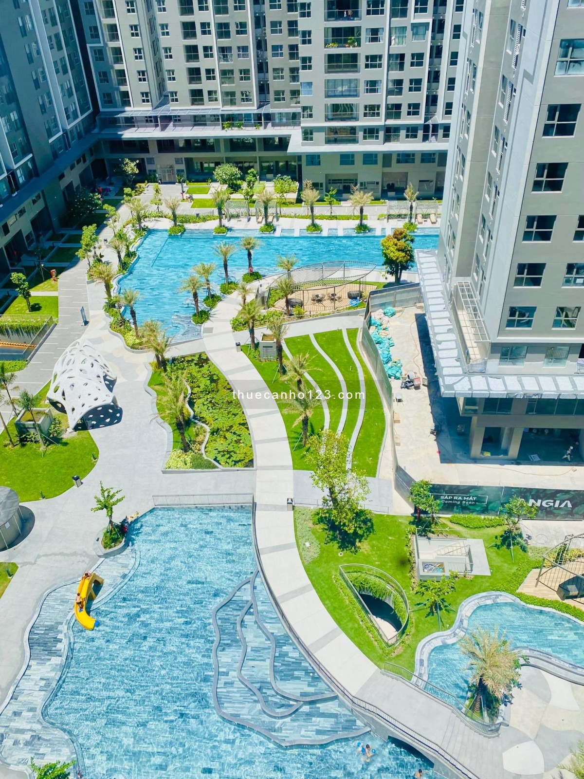 Cho thuê Căn hộ West Gate An Gia – 59m² view hồ bơi - Ảnh 1