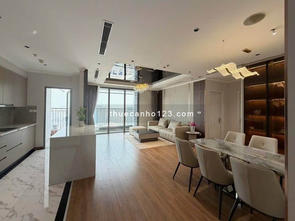 Cho thuê dài hạn căn hộ Times city 3 ngủ, 118m2, đầy đủ nội thất, 21tr - Ảnh 1