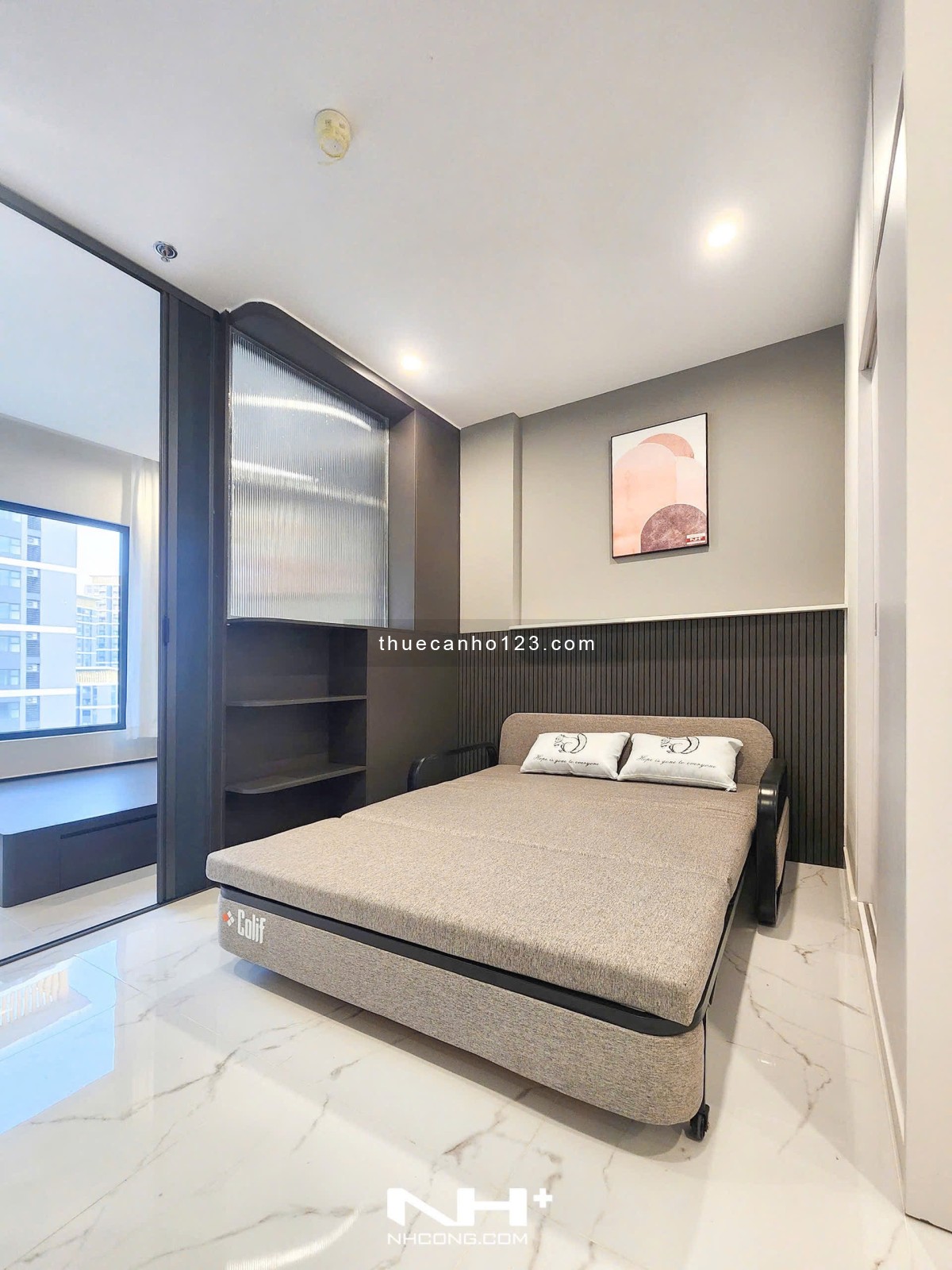 CHO THUÊ căn hộ Studio – Full nội thất đẹp mới 100% | View ngoài nhìn về BS - Ảnh 6