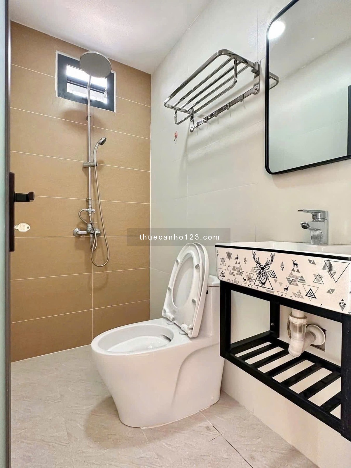 Cho thuê CHDV full nội thất có ban công ở Nguyễn Hữu Cảnh, Q. Bình Thạnh – gần ngã tư Hàng Xanh - Ảnh 9