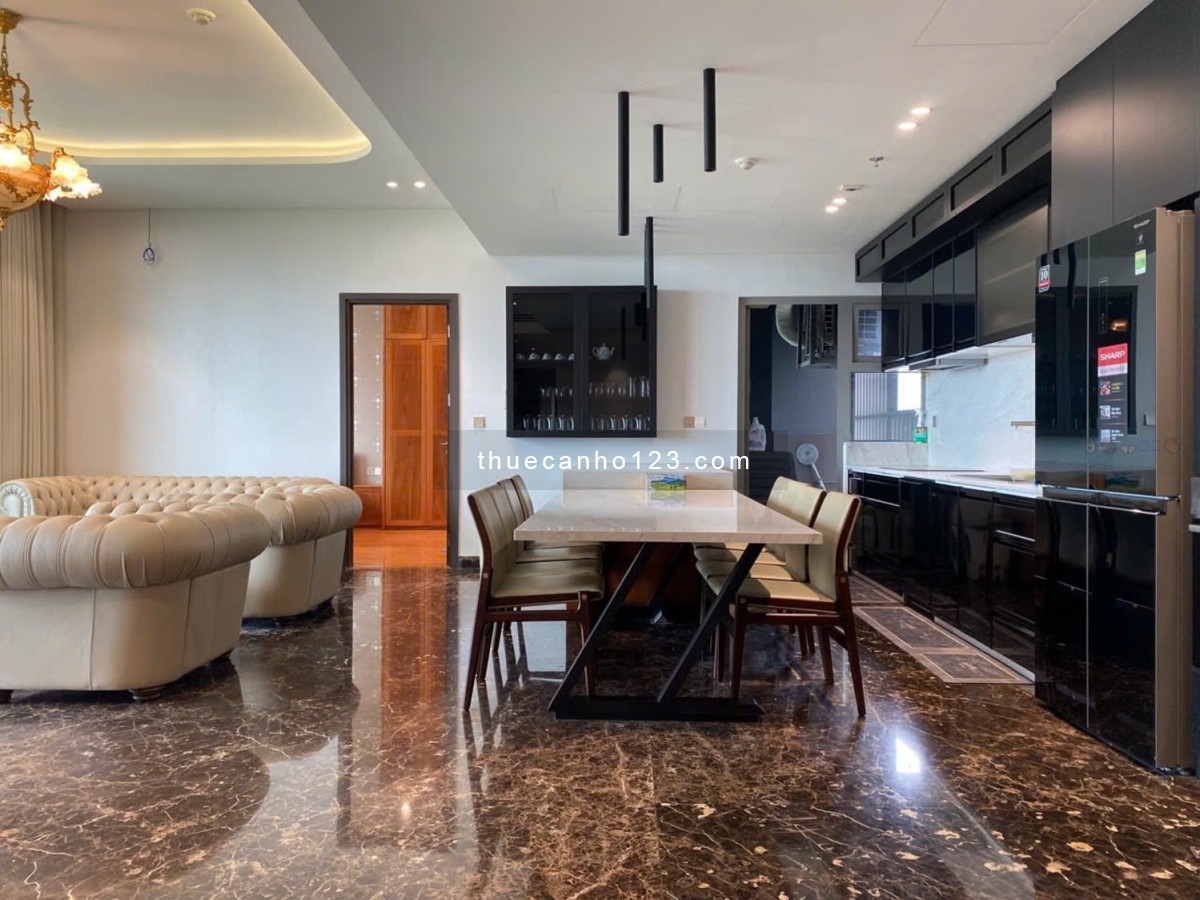 Cho thuê căn hộ Empire City 3 phòng ngủ, 3WC - Full nội thất cao cấp - Ảnh 2