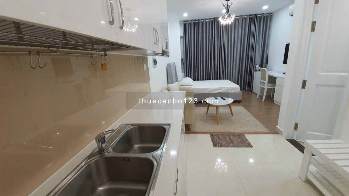 Cho thuê CC Saigon Mia Trung Sơn – Căn hộ 1PN xinh xắn, full nội thất, giá tốt - Ảnh 1