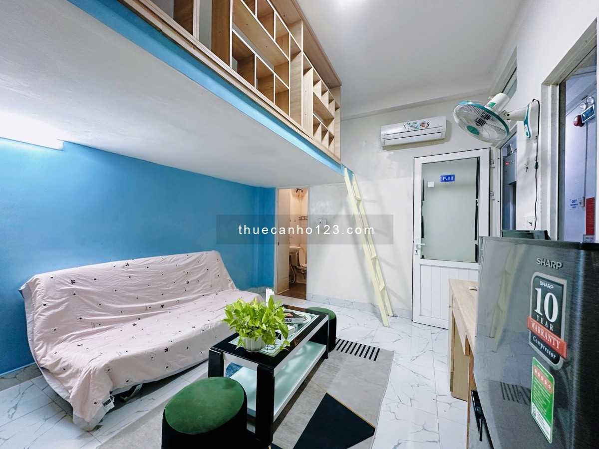 Căn hộ duplex gác cao full nội thất sofa lớn Trương Công Định gần sân bay, gaT3, Etown quận Tân Bình - Ảnh 3