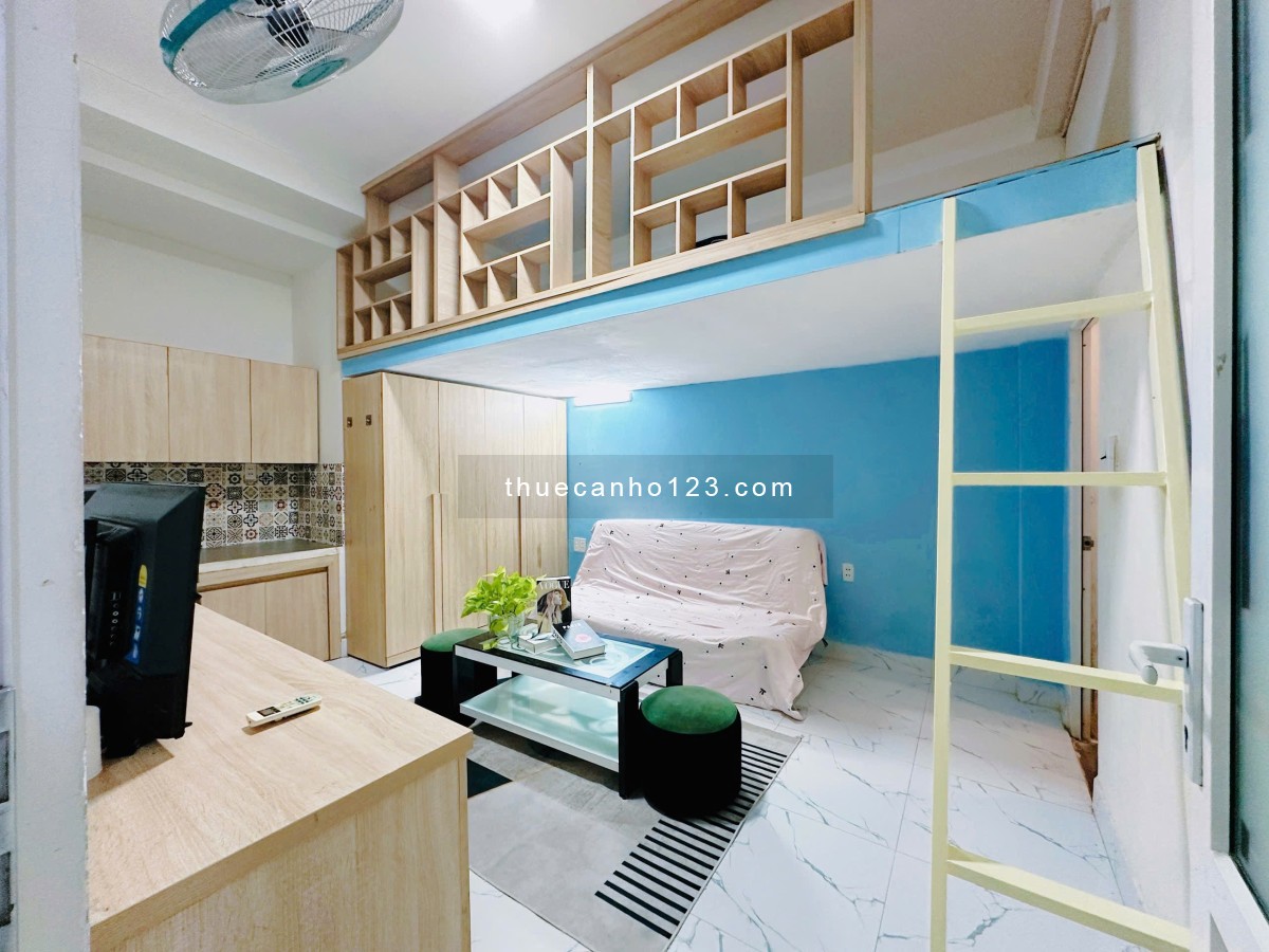 Căn hộ duplex gác cao full nội thất sofa lớn Trương Công Định gần sân bay, gaT3, Etown quận Tân Bình - Ảnh 2