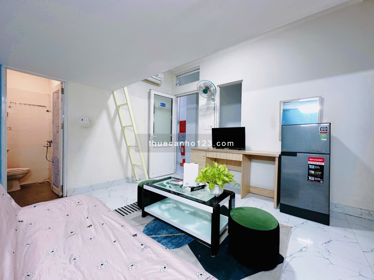 Căn hộ duplex gác cao full nội thất sofa lớn Trương Công Định gần sân bay, gaT3, Etown quận Tân Bình - Ảnh 5