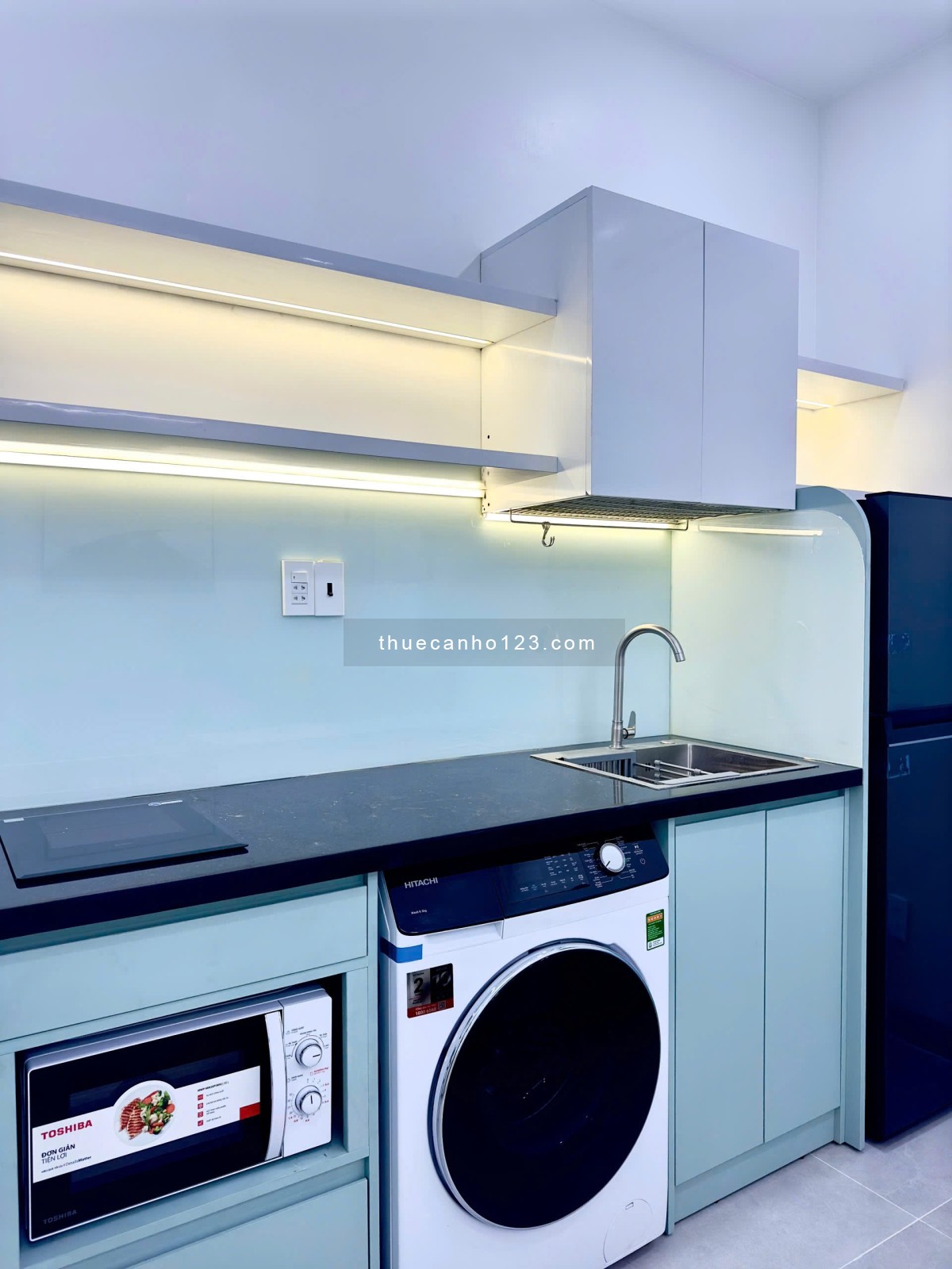 Cho thuê căn hộ 1PN full nội thất Tô Hiến Thành Q10 – gần ĐH Bách Khoa, UEH, Vạn Hạnh Mall - Ảnh 6