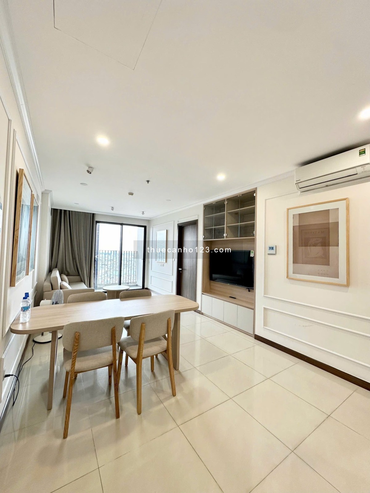 Cho thuê CC Hado Centrosa Garden 1PN+ 1WC | 57m² - 17 triệu/tháng - Ảnh 1