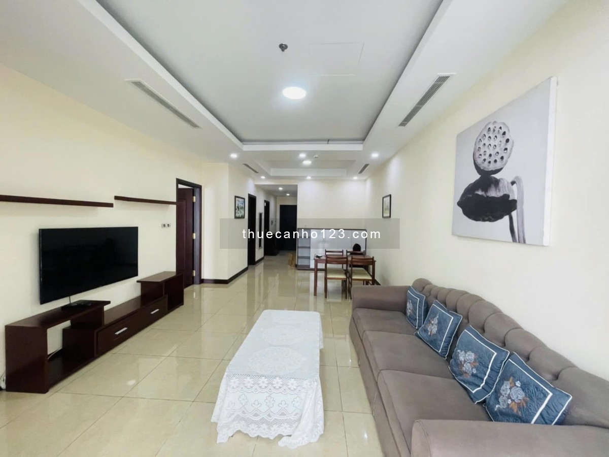 Cho thuê căn hộ R3 Royal City 2PN2WC, 109m2, full nội thất, tầng đẹp thoáng - Ảnh 1
