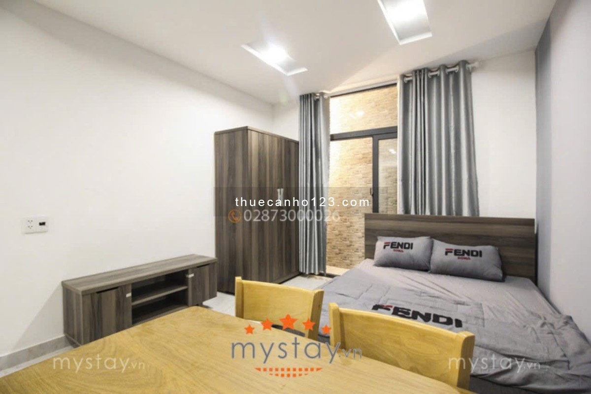 Phòng đẹp Bình Thạnh, hiện đại tiện nghi - đầy đủ nội thất - thuận tiện đi lại cái quận trung tâm - Ảnh 1