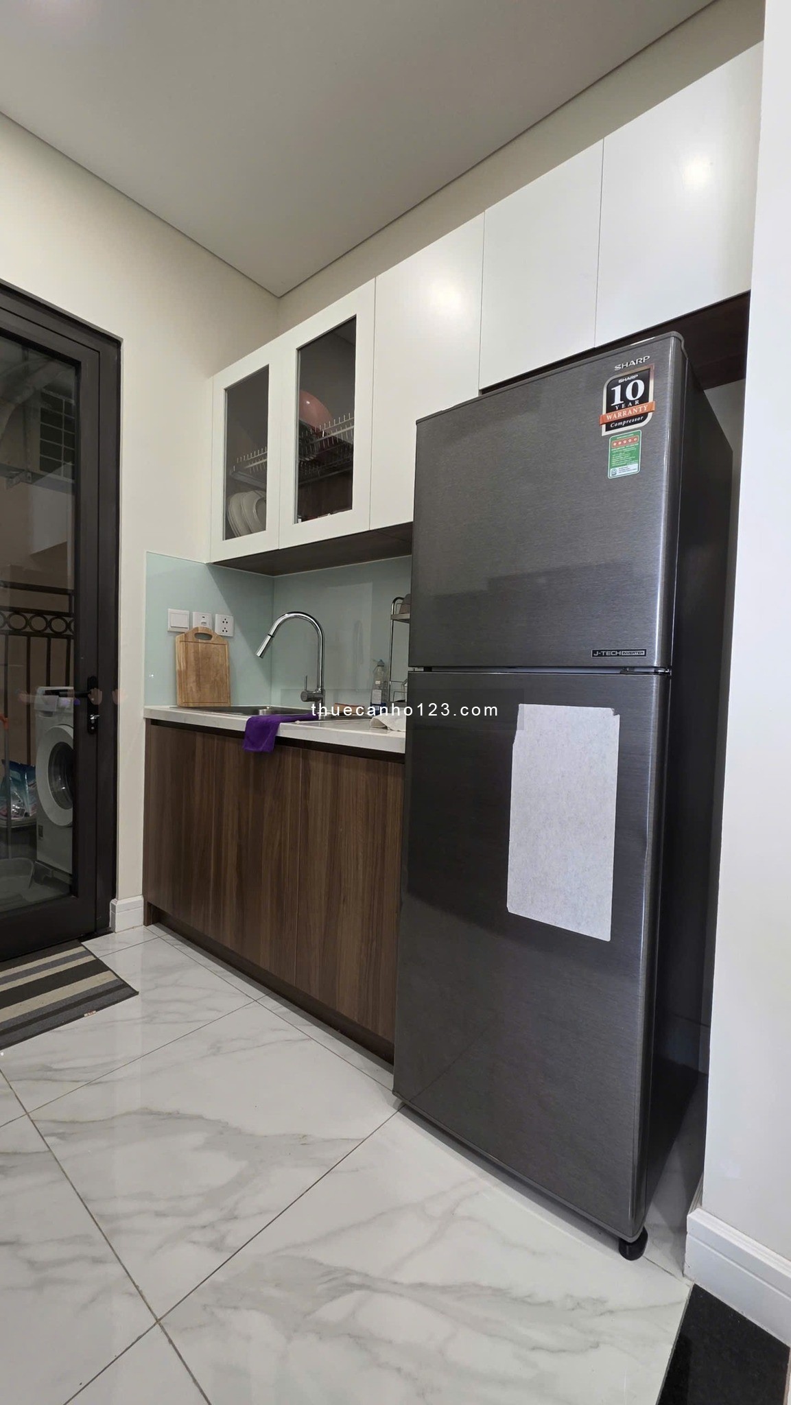 Cho thuê căn hộ 2PN 75m2, view Hồ Tây chung cư D' El Dorado - Ảnh 4