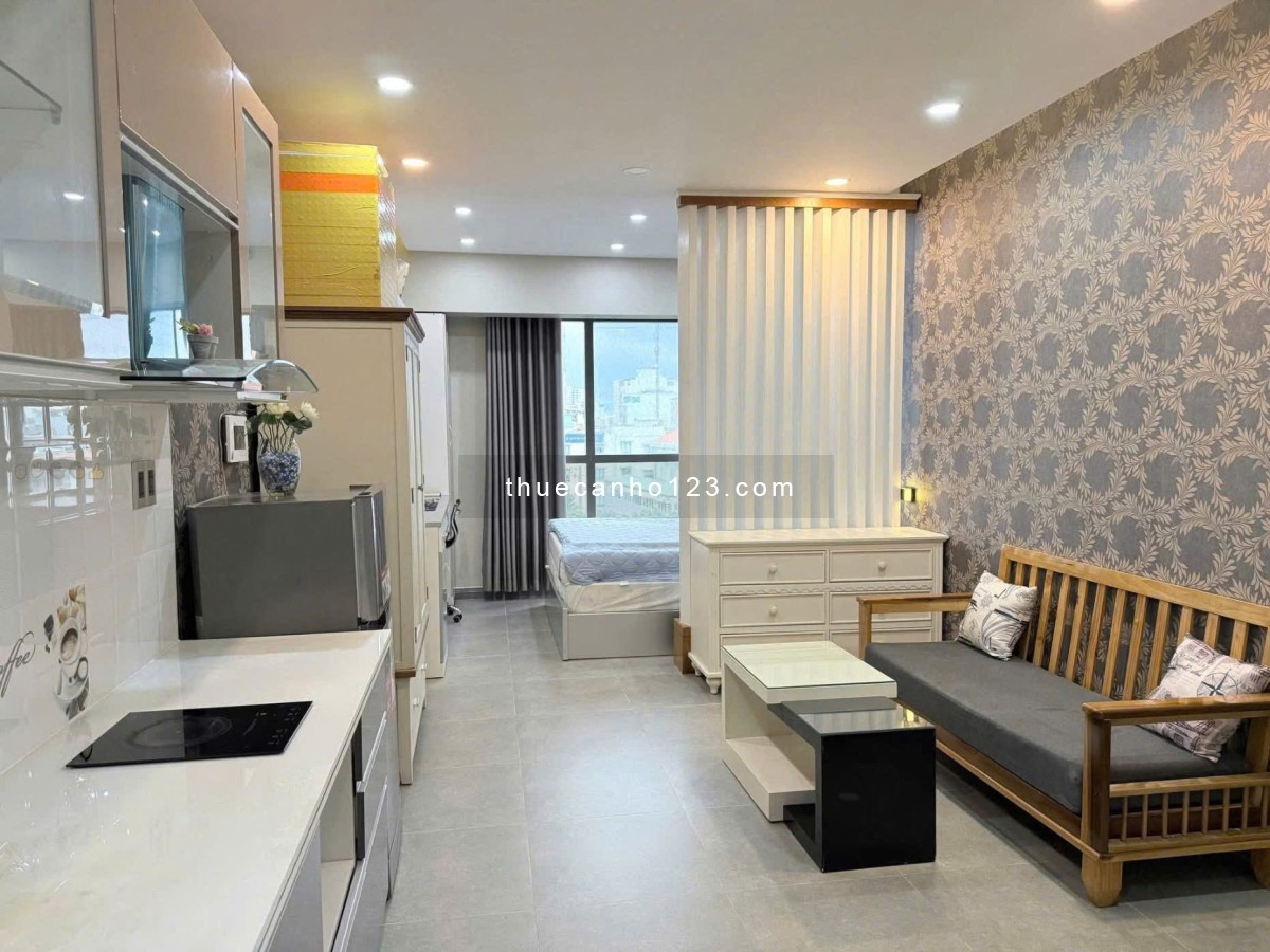 C/c Sky Center, 10 Phổ Quang, TB: 45m2, offictel, Nội thất, 11tr5/th. - Ảnh 3