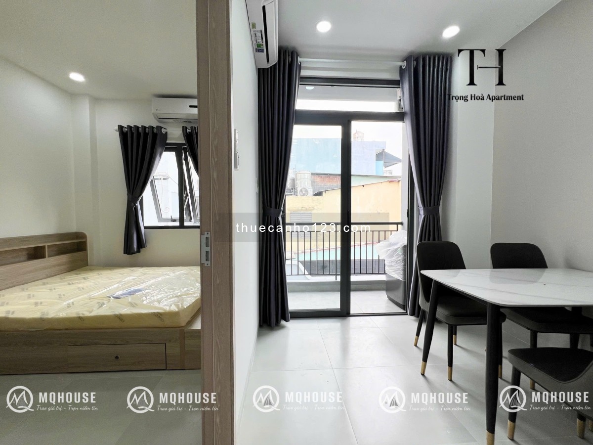 Hệ Thống Căn Hộ 1PN Ban Công Thoáng Mát, Full Nội Thất, Tiện Di Chuyển Các Quận - Ảnh 4
