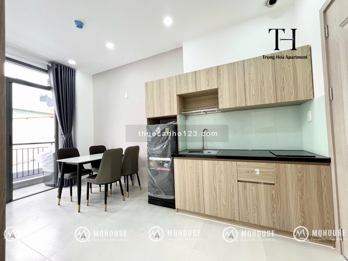 Hệ Thống Căn Hộ 1PN Ban Công Thoáng Mát, Full Nội Thất, Tiện Di Chuyển Các Quận - Ảnh 5