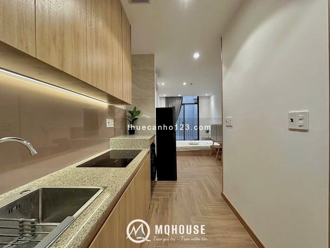 Căn hộ ban công 40m2 full nội thất ngay Nơ Trang Long - Bình Thạnh gần chợ Bà Chiểu giáp Quận 1,3 - Ảnh 2