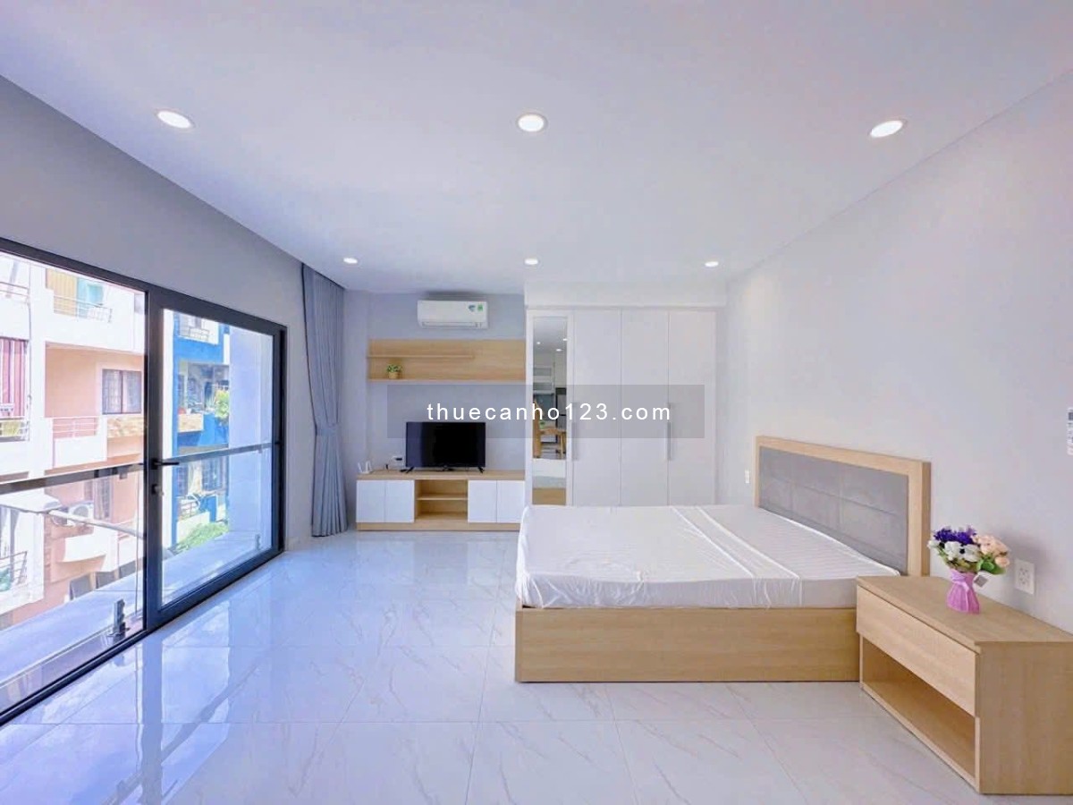 Cho thuê CHDV ở Phan Xích Long Q. Phú Nhuận full nội thất cửa sổ lớn rộng 40M2 - Ảnh 1