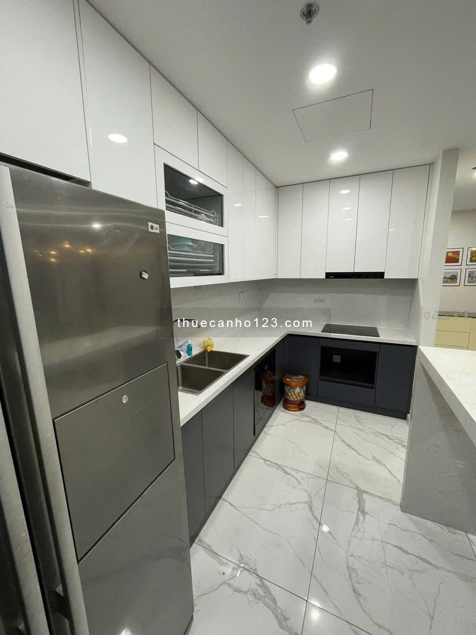 Chung cư Kingston, Hoàng Văn Thụ, PN: 85m2, 2p ngủ, full nội thất, 19triệu - Ảnh 8