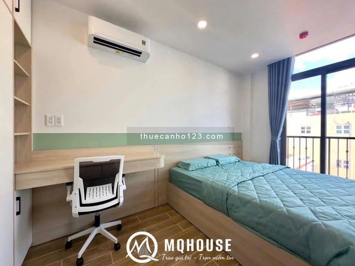 Cho thuê CHDV rộng 40m² ở đường Lê Quang Định, gần chợ Bà Chiểu, full nội thất, tách bếp, ban công - Ảnh 2