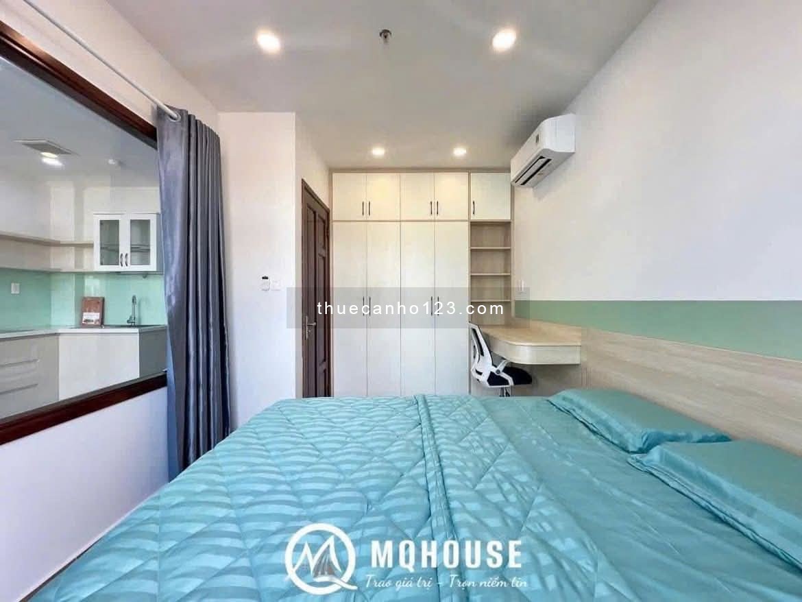Cho thuê CHDV rộng 40m² ở đường Lê Quang Định, gần chợ Bà Chiểu, full nội thất, tách bếp, ban công - Ảnh 3