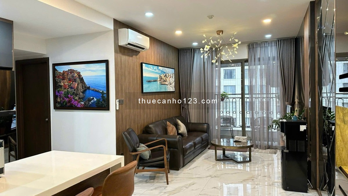 Cho thuê căn hộ 2PN Saigon Royal – quận 4, đầy đủ nội thất - Ảnh 1