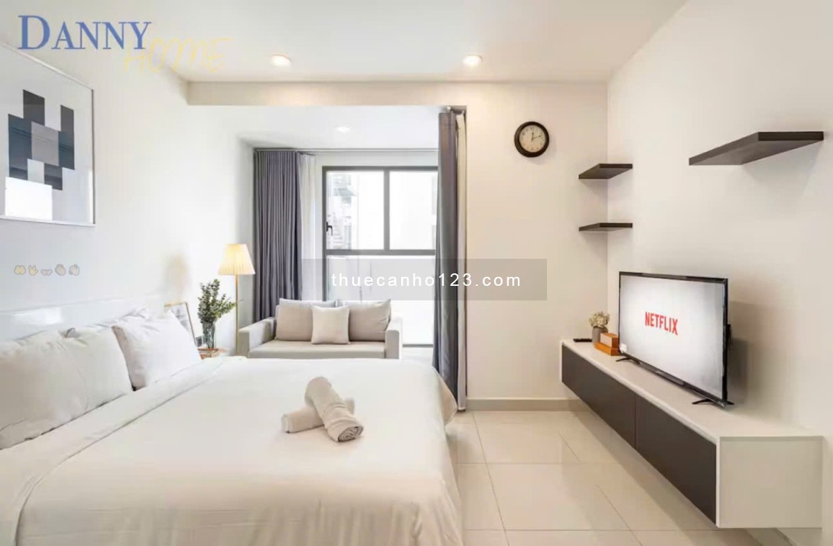 Cho thuê căn hộ studio Saigon Royal – quận 4, full nội thất - Ảnh 1