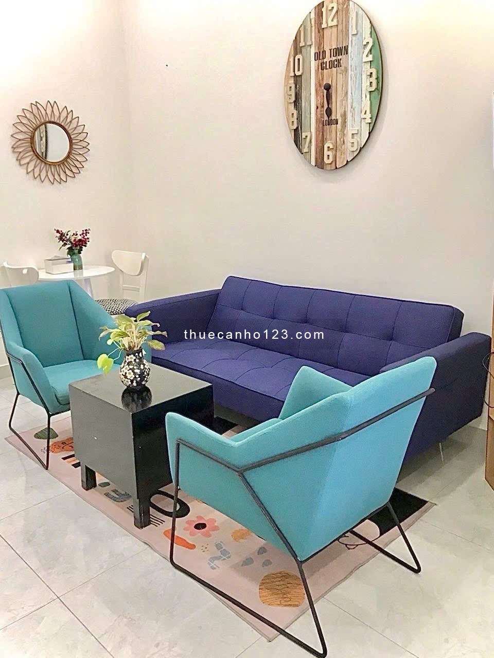 Studio sân vườn The Sun Avenue – căn hiếm, không gian xanh riêng cần cho thuê - Ảnh 4