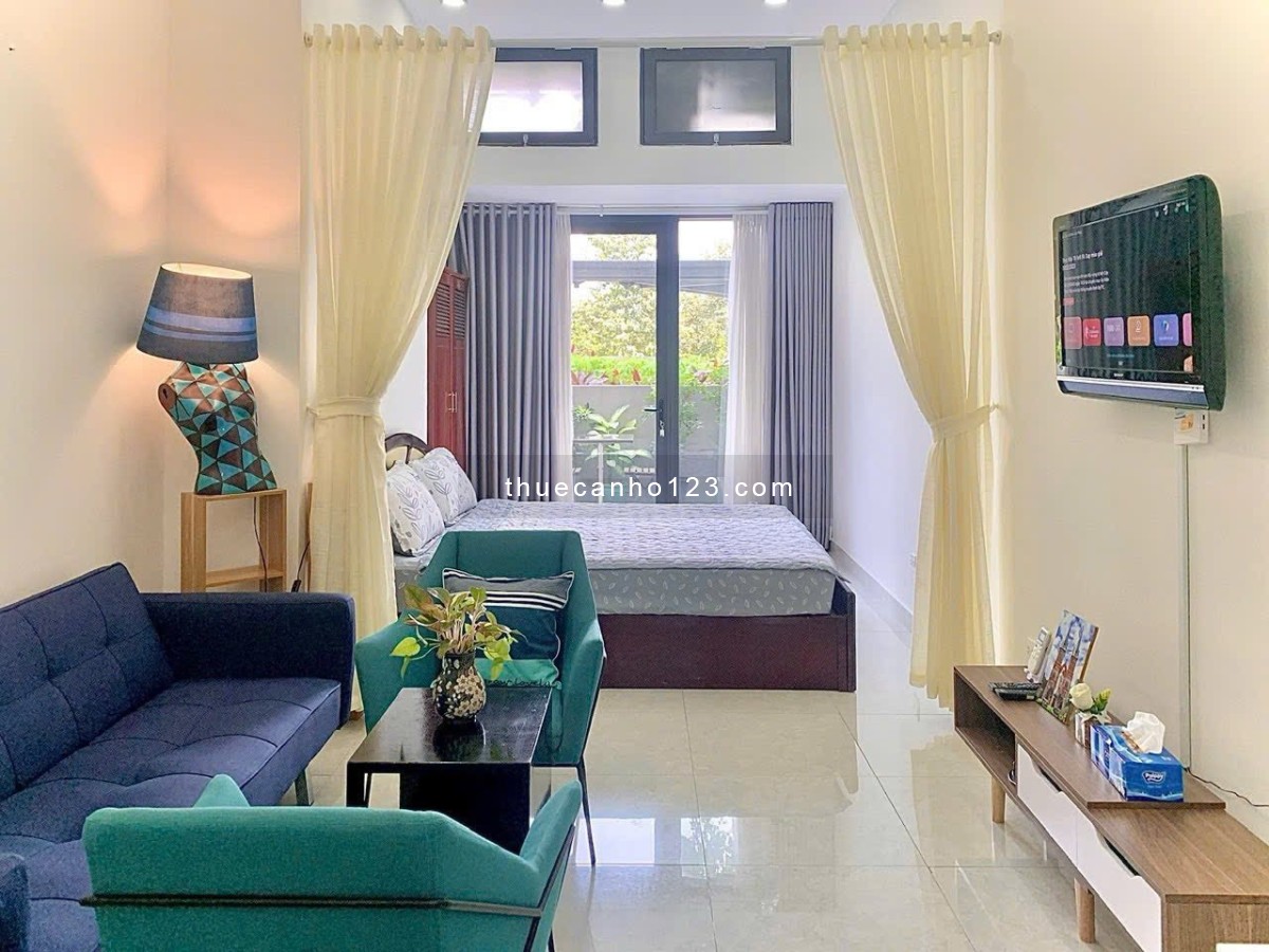 Studio sân vườn The Sun Avenue – căn hiếm, không gian xanh riêng cần cho thuê - Ảnh 1